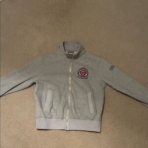 Gray Zip-Up Jacket : Junior Olympics